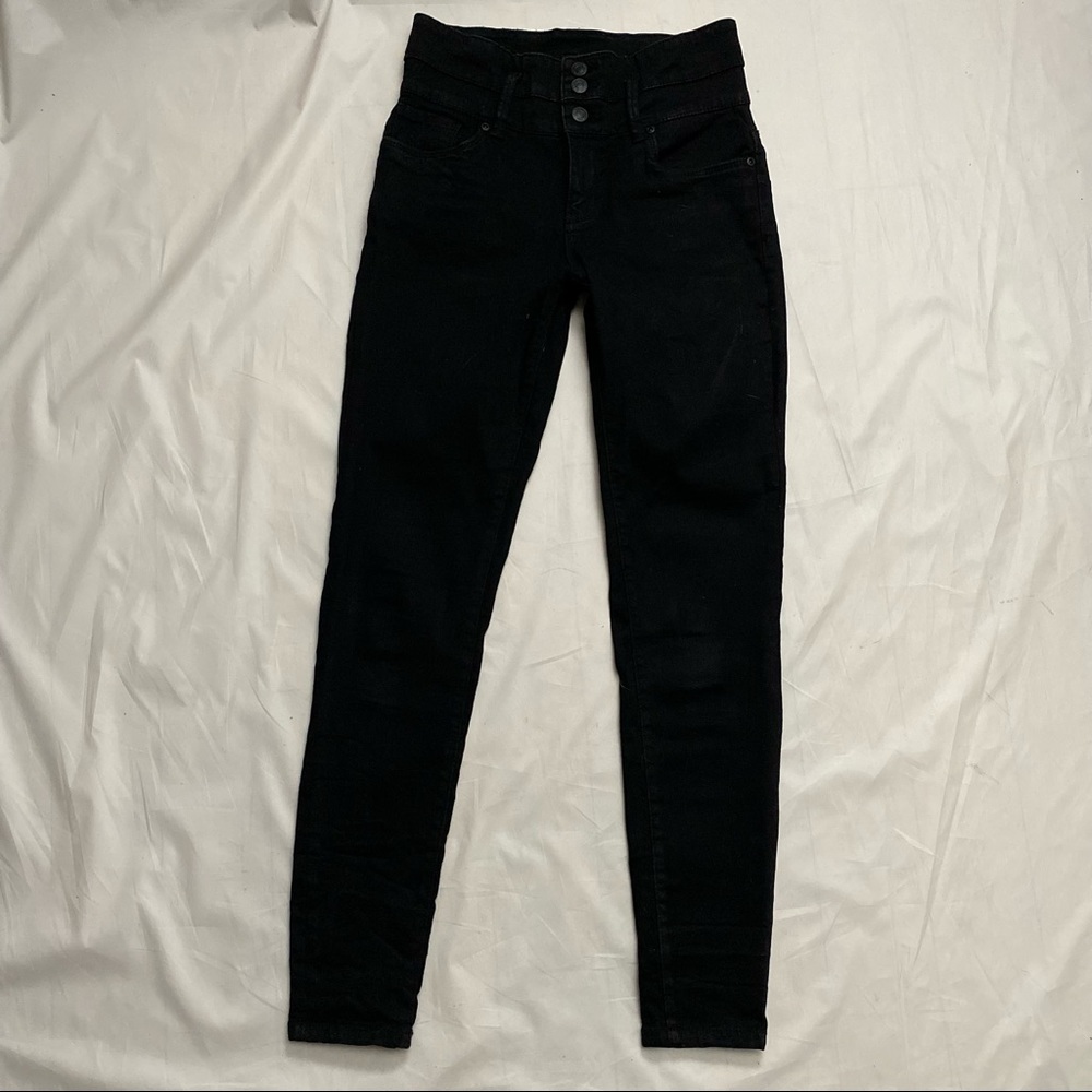 Bluenotes denim Shape Up high rise Jegging Olivia - Regular Black - size 6 emo